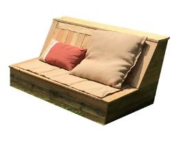 Banquette 2 places
