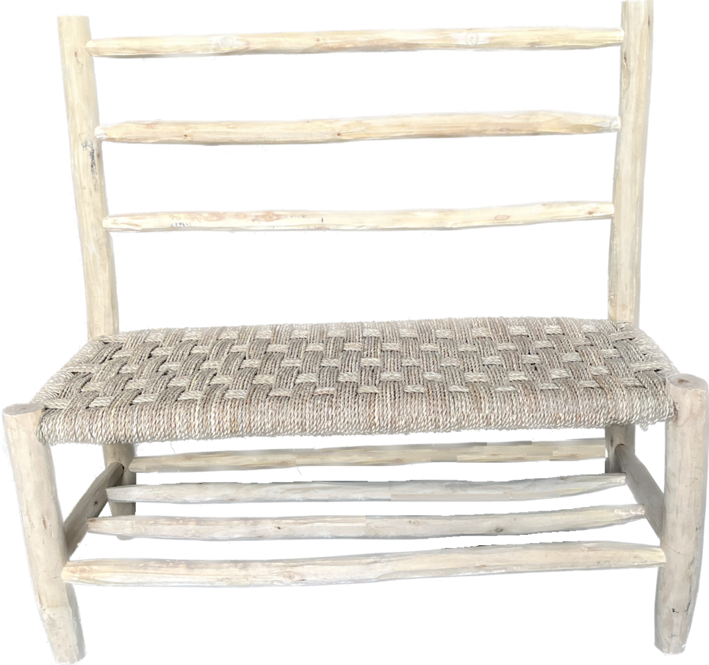 Banquette tressée