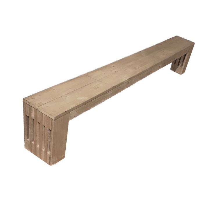 Banc bois massif