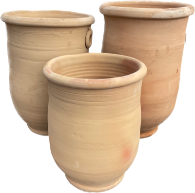 Pack 3 pots terre cuite